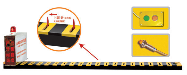 湘潭岳塘区V3嵌入式闯岗自动扎胎器/阻车器