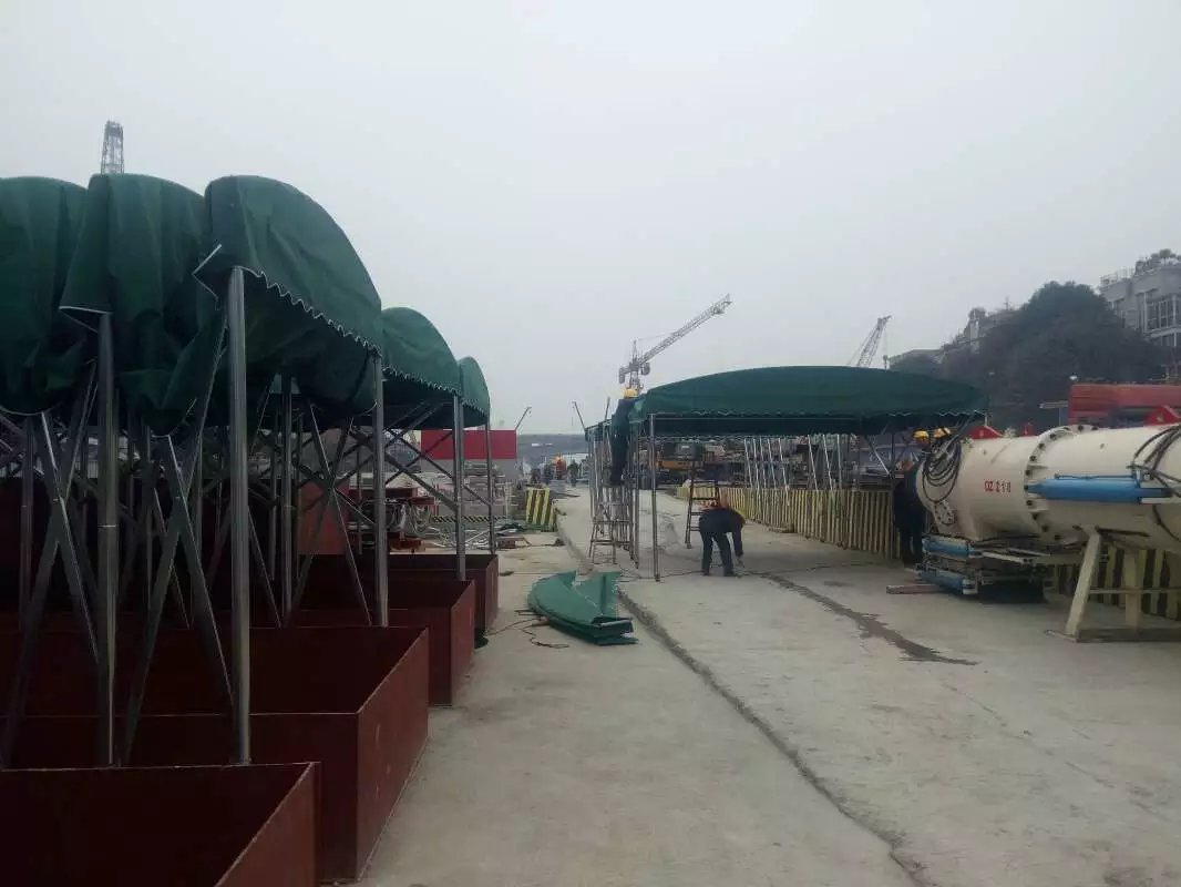 湘潭岳塘区湘潭岳塘区中铁二十一局工地移动施工棚
